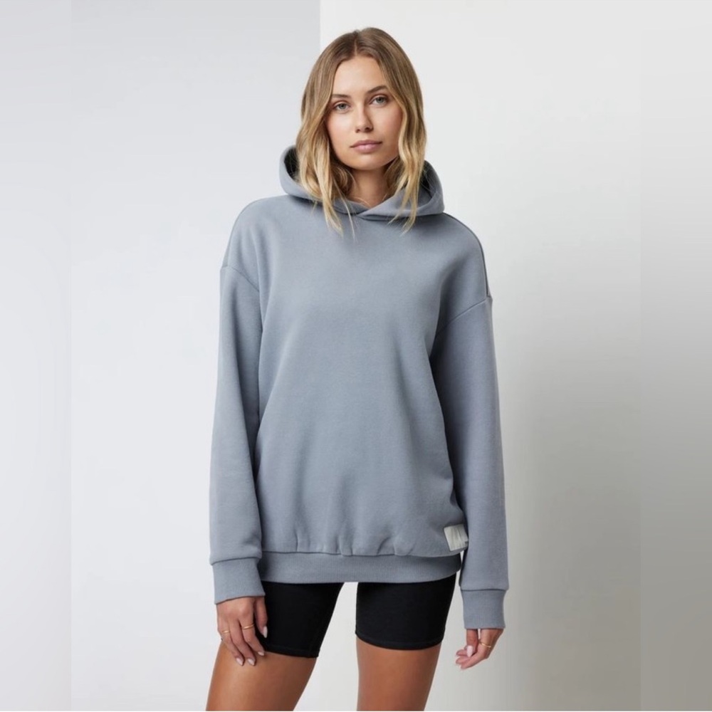 Vuori Light Gray Relaxed Hoodie